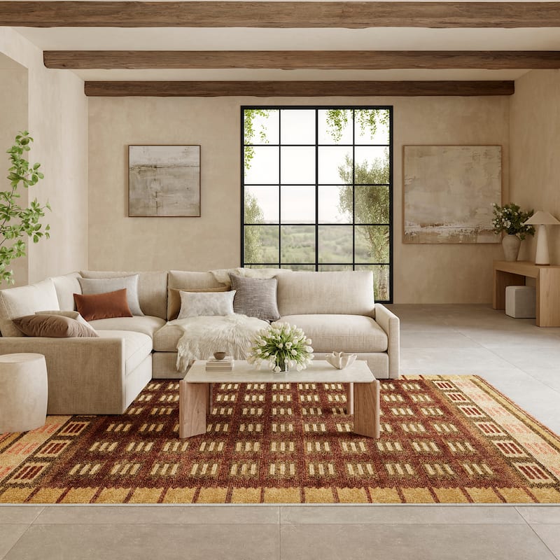 Nourison Nordic Indoor only Geometric Area Rug