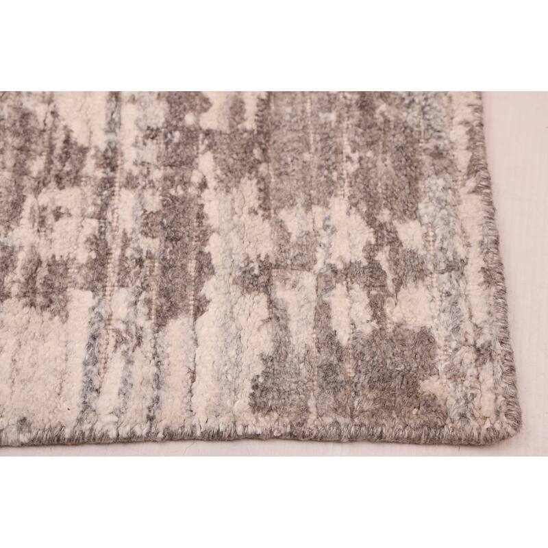 ECARPETGALLERY Hand Loomed Elysian Grey Rug - 7'10 x 9'10
