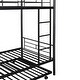 preview thumbnail 54 of 54, Full Size Loft Bed with Built-in L-Shaped Desk and Storage Shelves