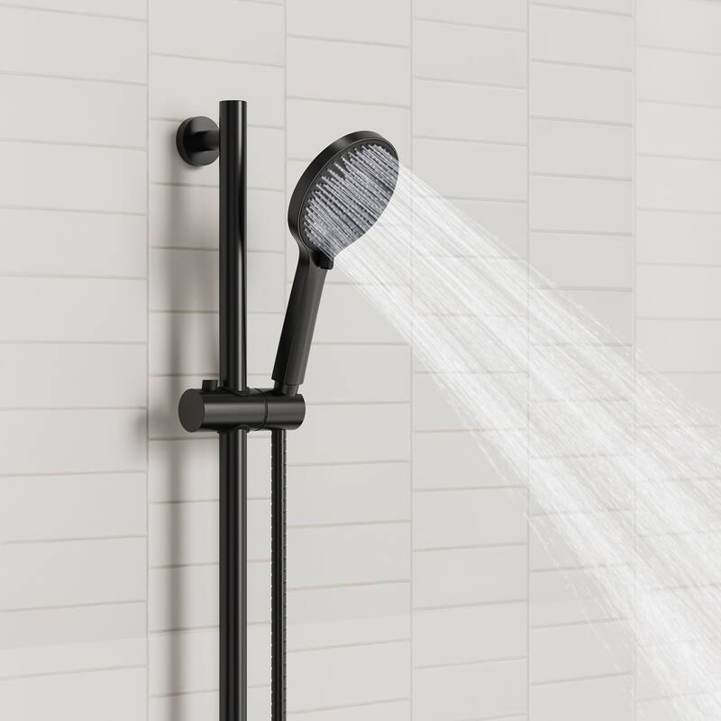 Adjustable Handheld Shower Slide Bar Set With Hose