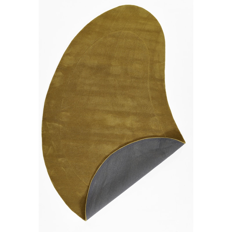 Momeni Claude Hand Tufted Wool Solid Color Area Rug
