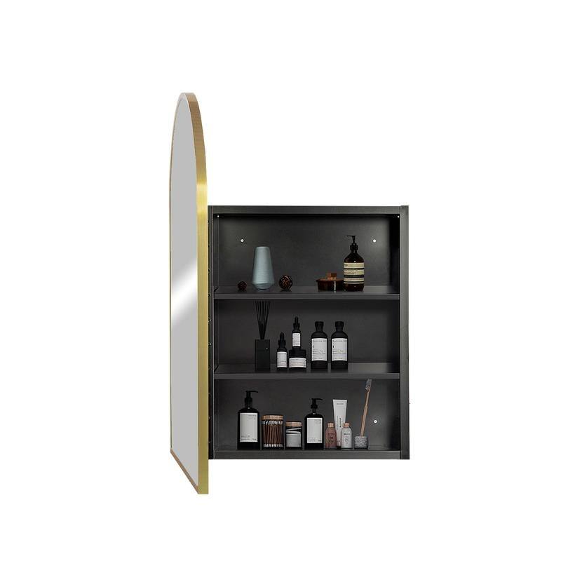 Bathroom Vanity with Top Sink Freestanding Vanity Set with Mirror Cabinet