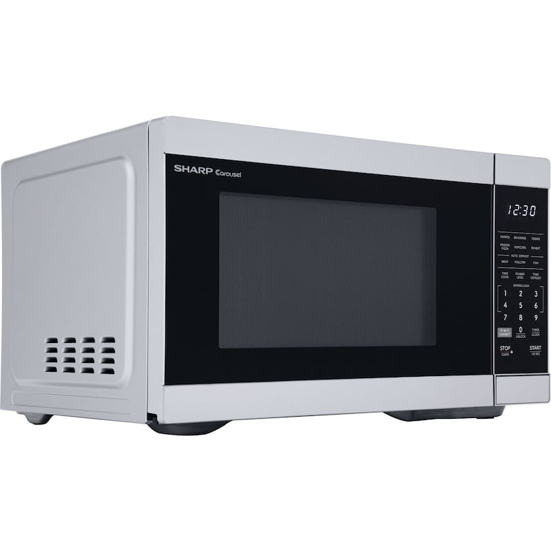 Sharp 1.1 CF Smart Countertop Microwave Oven, Orville Redenbacher's Certified