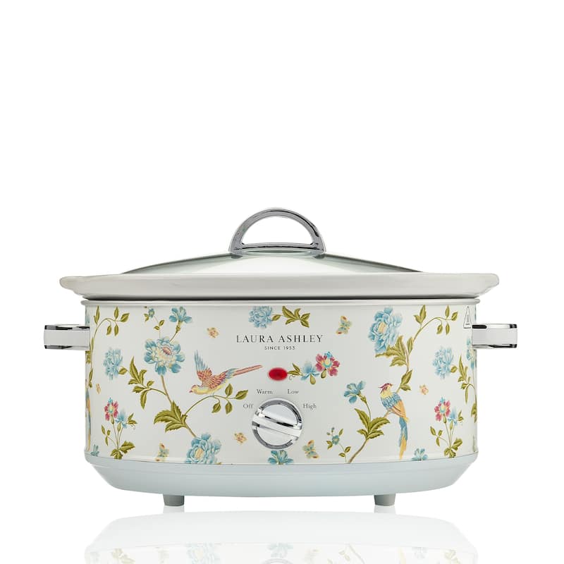 Laura Ashley 6.5L Slow Cooker - White