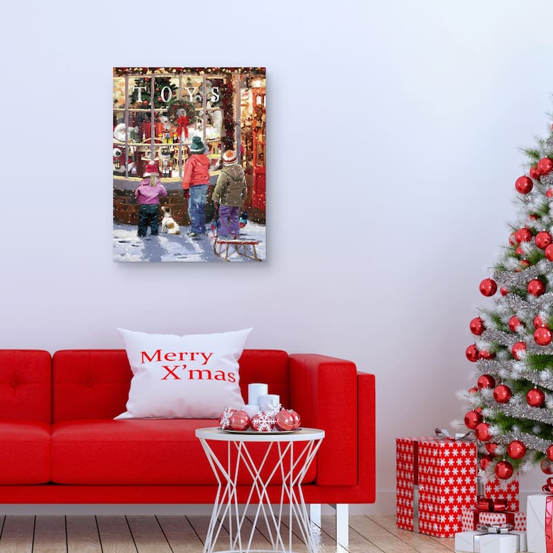 Toy Shop 2 by The Macneil Studio Canvas Art Print
