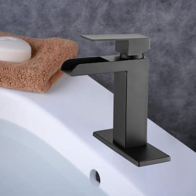 Waterfall Bathroom Single Handle Faucet