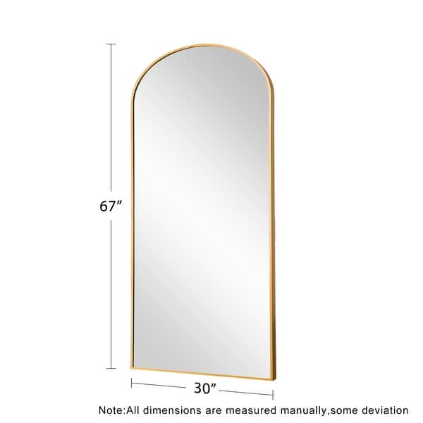 dimension image slide 9 of 26, Full Length Wall Mirror Large Standing Floor Mirror