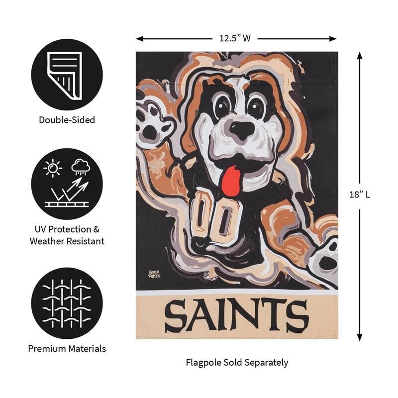 New Orleans Saints, Suede Garden Justin Patten