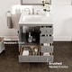 preview thumbnail 39 of 42, Eviva Acclaim 28 in. Bath Vanity with White Carrara Quartz Top