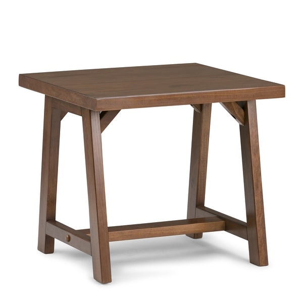 WYNDENHALL Hawkins Solid Wood 22 inch Square Retro Modern Side