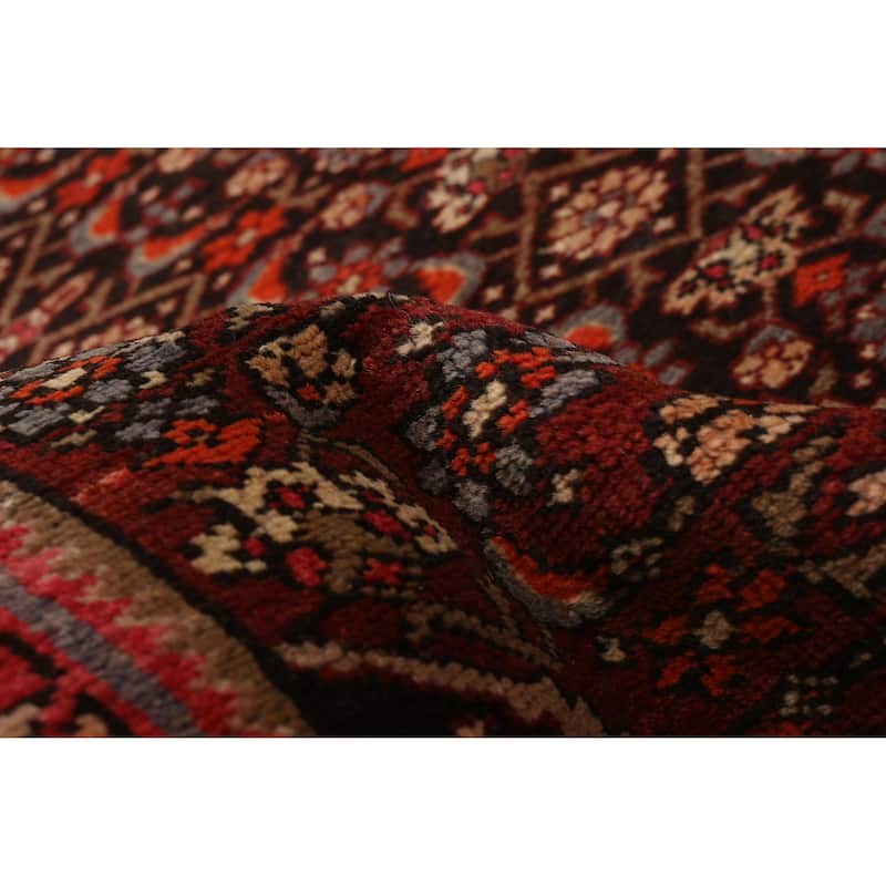 ECARPETGALLERY Hand-knotted Anatolian Vintage Red Wool Rug - 4'0 x 6'1