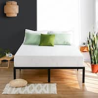 Classic Brands Milan Cool Gel Memory Foam 14-inch Queen-size Mattress &  Frame Set with 2 Pillows - Bed Bath & Beyond - 16603204