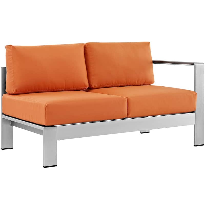 Beach Outdoor Patio Aluminum Loveseat