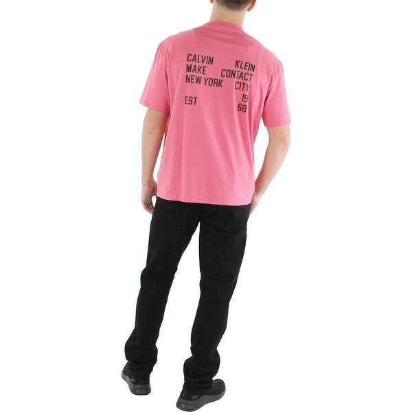 Van Heusen Men's Button Front Shirt Pink Size Medium - Bed Bath ...