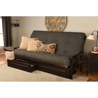 Somette Queen-size Cotton and Foam Mattress with Linen Cover (Frame Not Included)