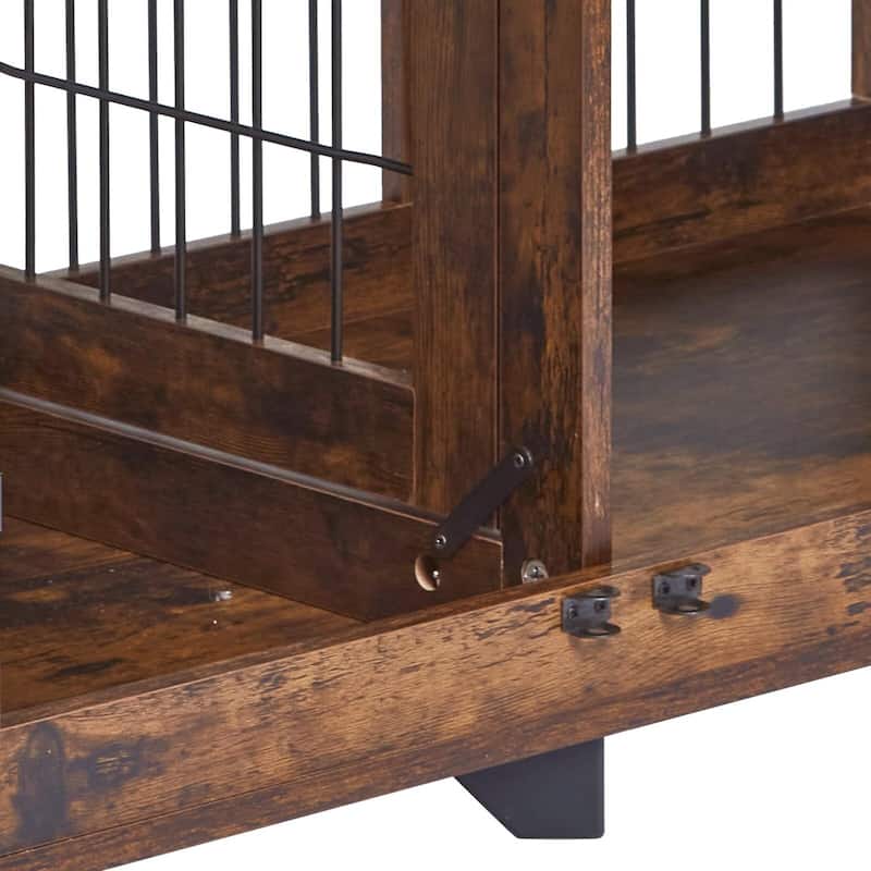 Dog Crate Furniture with Drawers