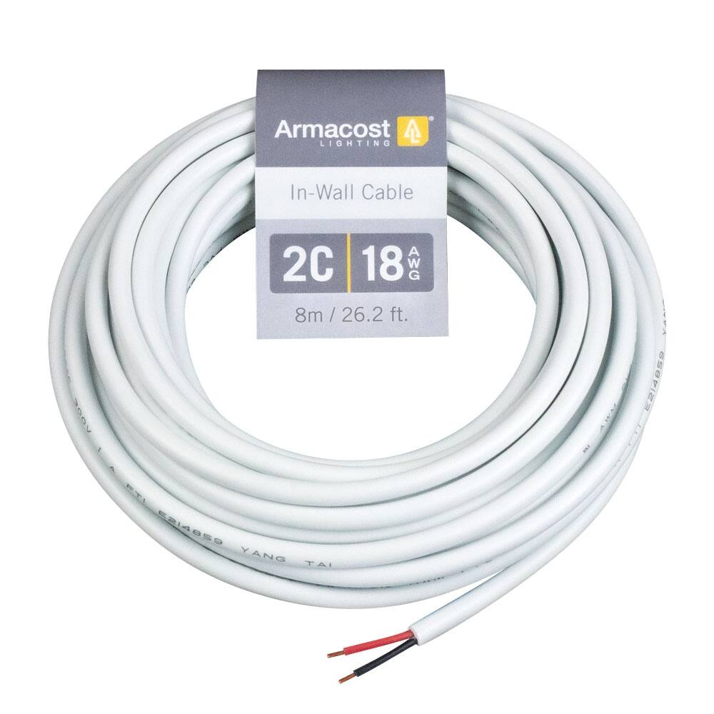 Armacost Lighting 2C 18AWG In-Wall Cable