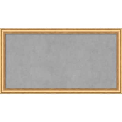 Amanti Art Salon Scoop Gold Framed Magnetic Board