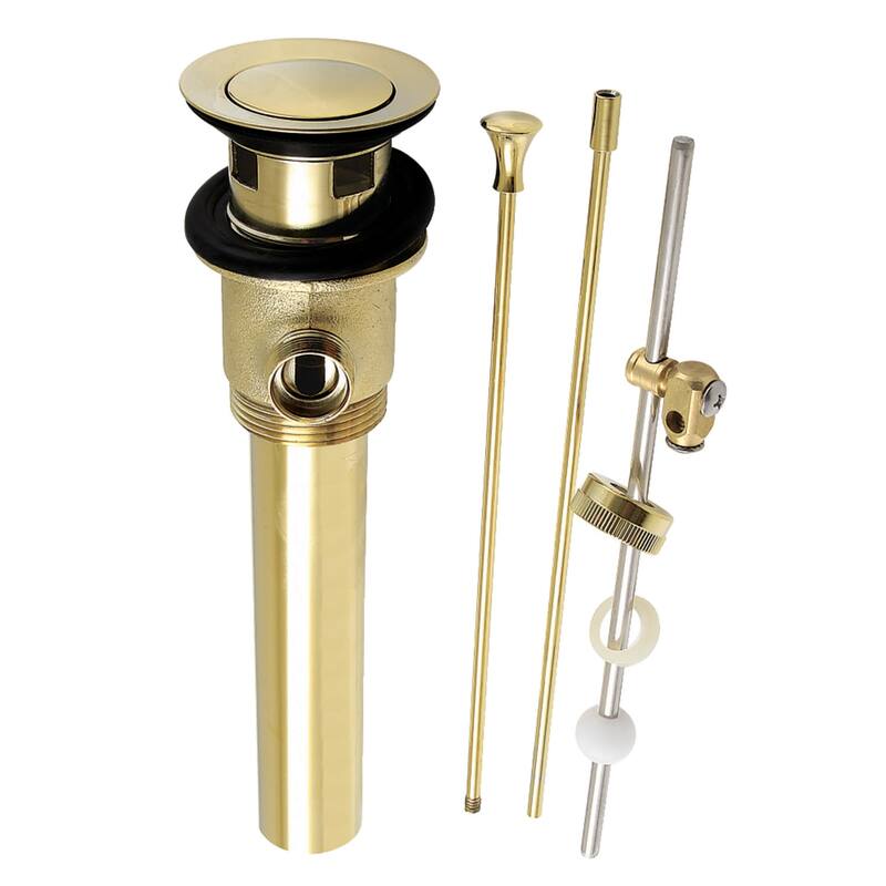 Kingston Brass KBT212 Made To Match 1-1/4" Pop-Up Drain Assembly with - Polished Brass