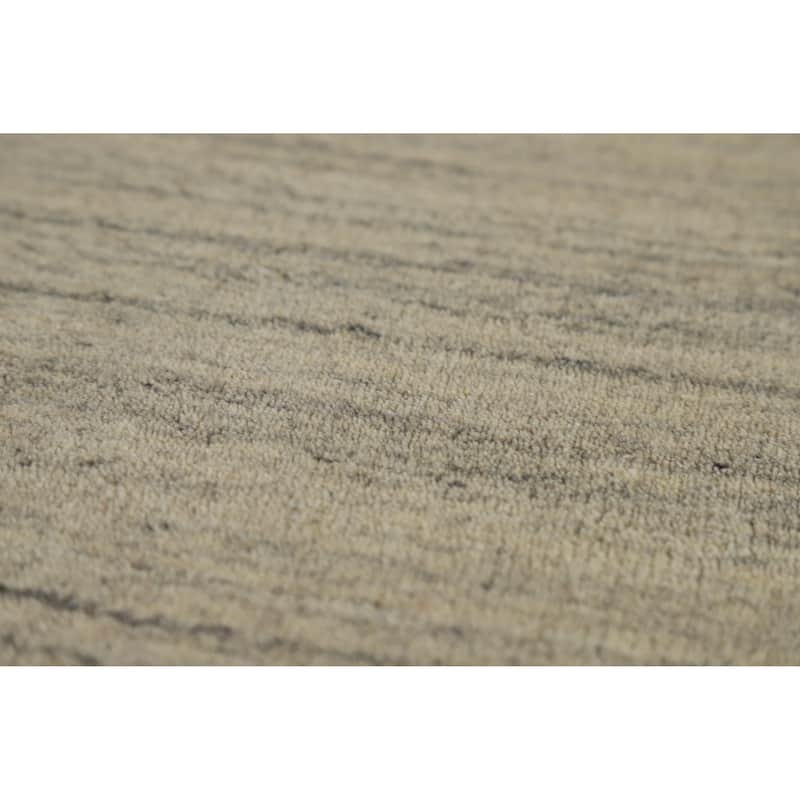 Hand Knotted Oriental 100% Wool Carpet Tribal Animal Pictorial Beige & Ivories Gabbeh Area Rug - 7' 9'' X 5' 0''
