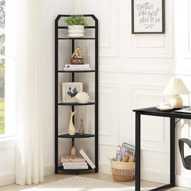 Metal Storage Rack - 12.6"D x 23.62"W x 57.28"H