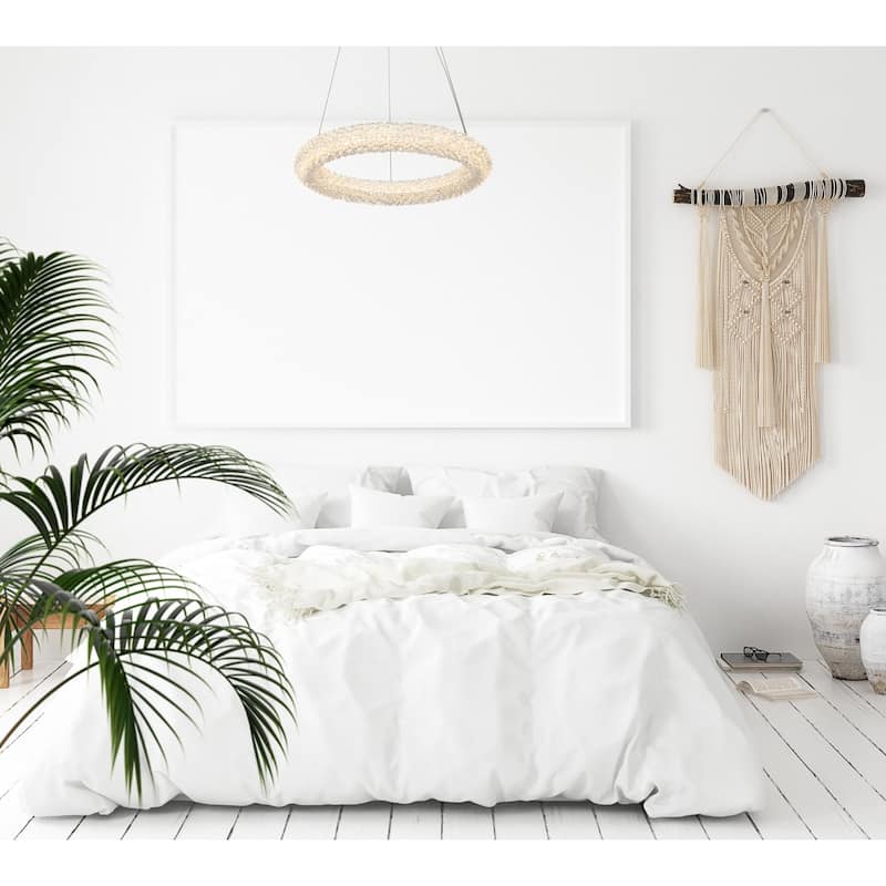 Indigo Home 18 inch Adjustable LED Chandelier