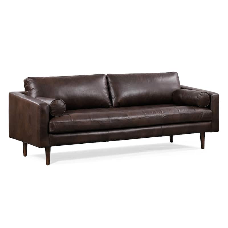 Poly & Bark Napa 88.5" Sofa - Genuine Italian Leather