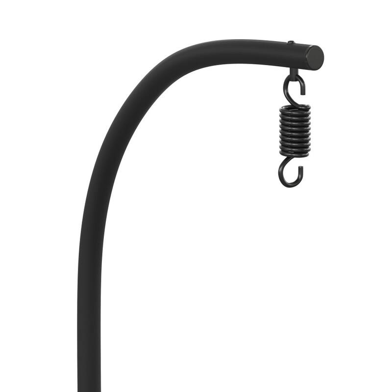 Commercial All-Weather Steel Hanging Chair C Stand with Included Hardware