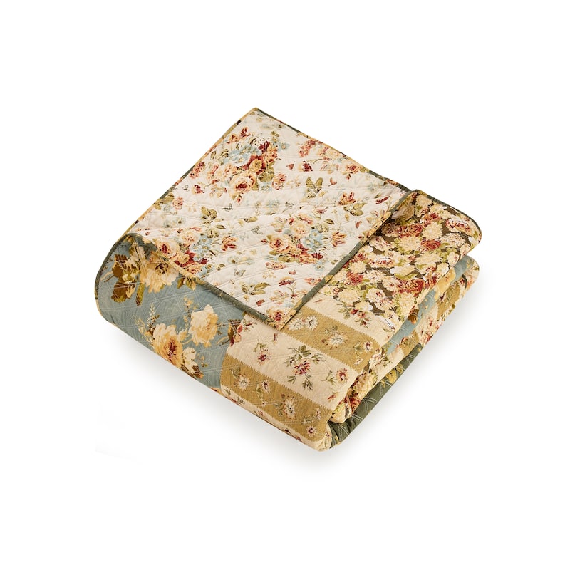 Modern Heirloom Floral Patch Quilt Set On Sale Bed Bath & Beyond