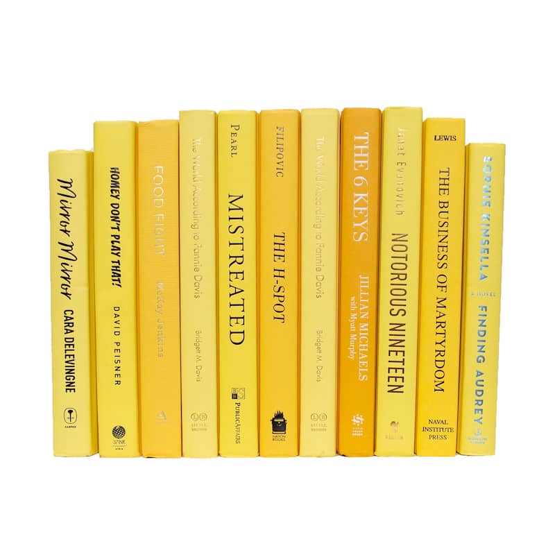 Books Yellow Decorative Accessories: Daffodil ColorPak
