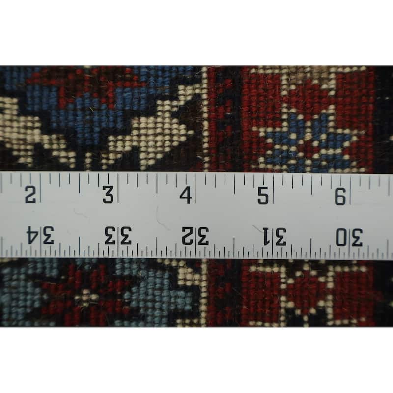 Hand Knotted Oriental 100% Wool Carpet Traditional Tribal Red Yalameh Area Rug - 10' 0'' X 6' 10''