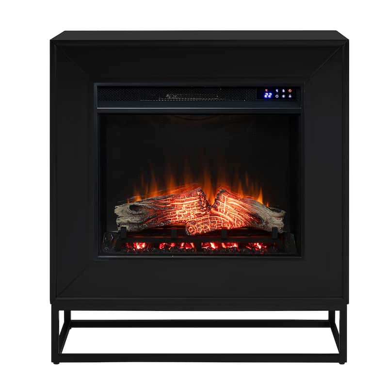 SEI Furniture Frescan Contemporary Electric Fireplace.