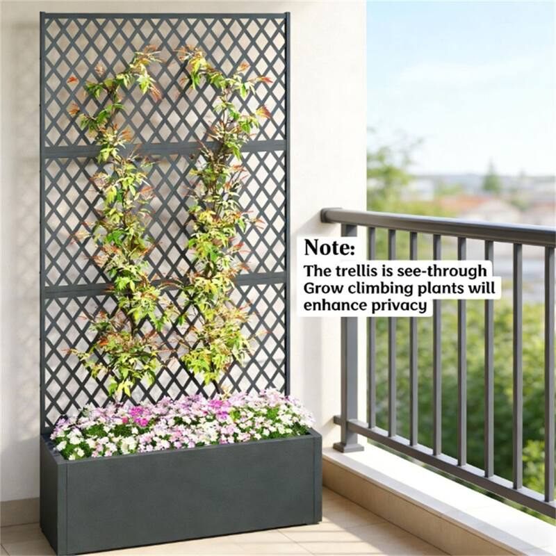 Metal Flower Pots, Elevated Garden Beds, Plant Racks