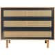preview thumbnail 1 of 21, Aurelle Home Ashlyn Mid-Century Natural Mango Wood 3-Drawer Chest