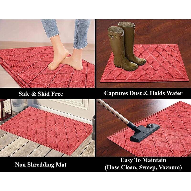A1HC Water retainer Indoor/Outdoor Doormat, 24" x 36"
