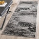 preview thumbnail 86 of 106, SAFAVIEH Adirondack Brynn Modern Abstract Rug 2'6" x 10' Runner - Silver/Multi