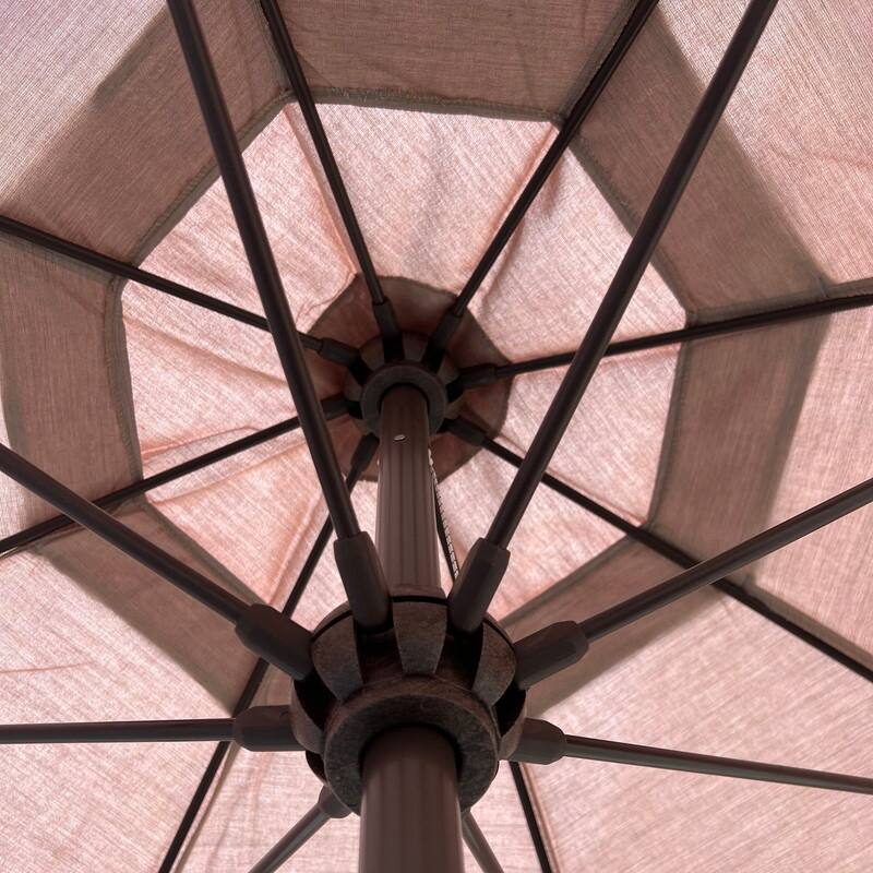 Tropishade 9' Mkt Umbrella with Sunbrella 40431 Cast Petal