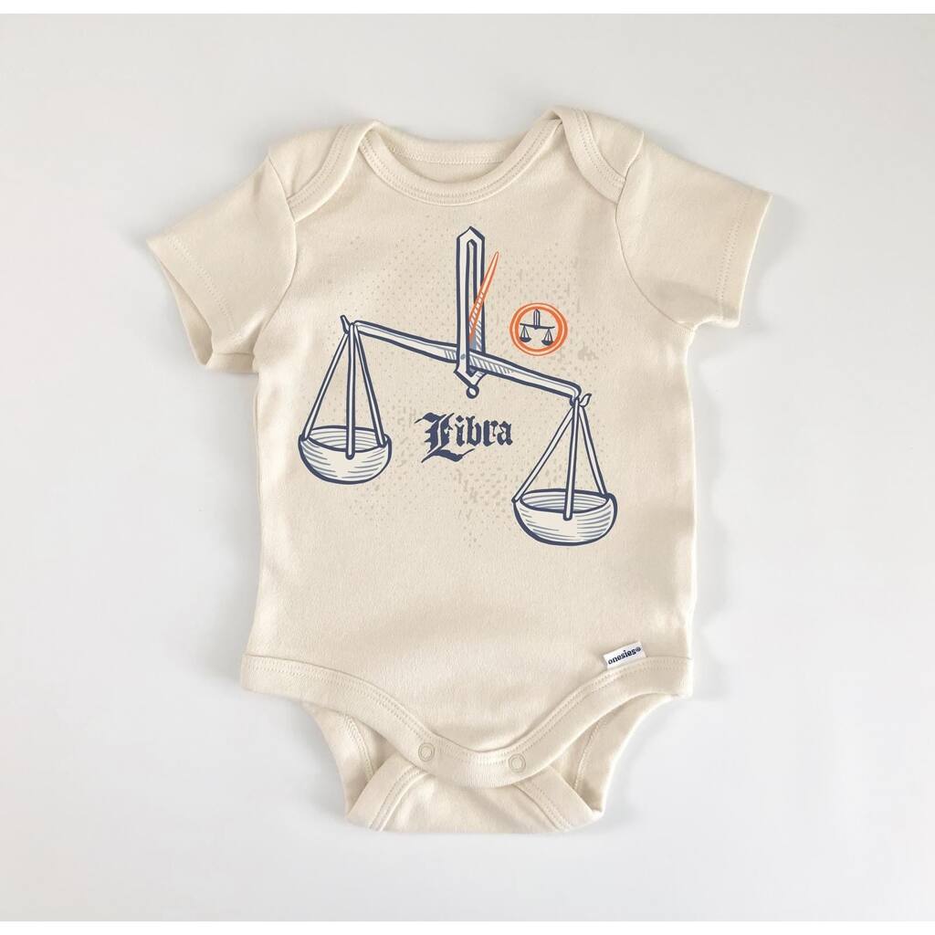 Libra Zodiac Constellation - Baby Boy Girl Clothes Infant Bodysuit Funny Cute