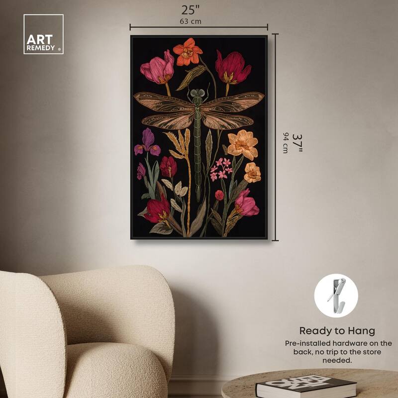 Ruby Reed Rider II Canvas by Art Remedy