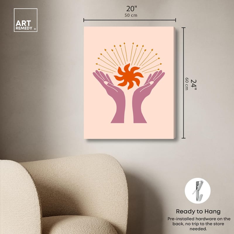 Universe Agreement Canvas by Art Remedy, Gallery Wrapped