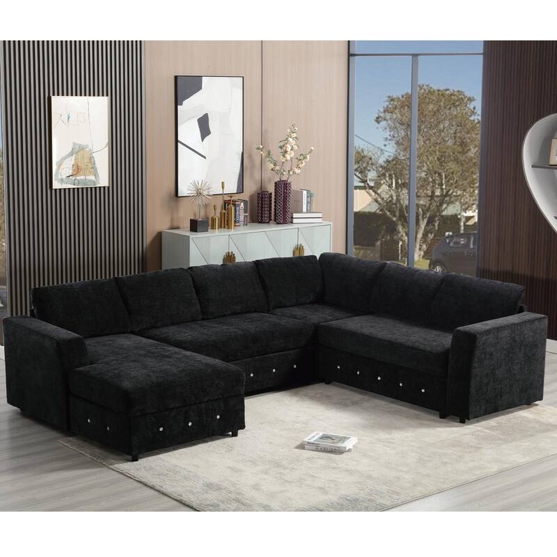 110.75" Sectional Sofa Oversized modular sofa