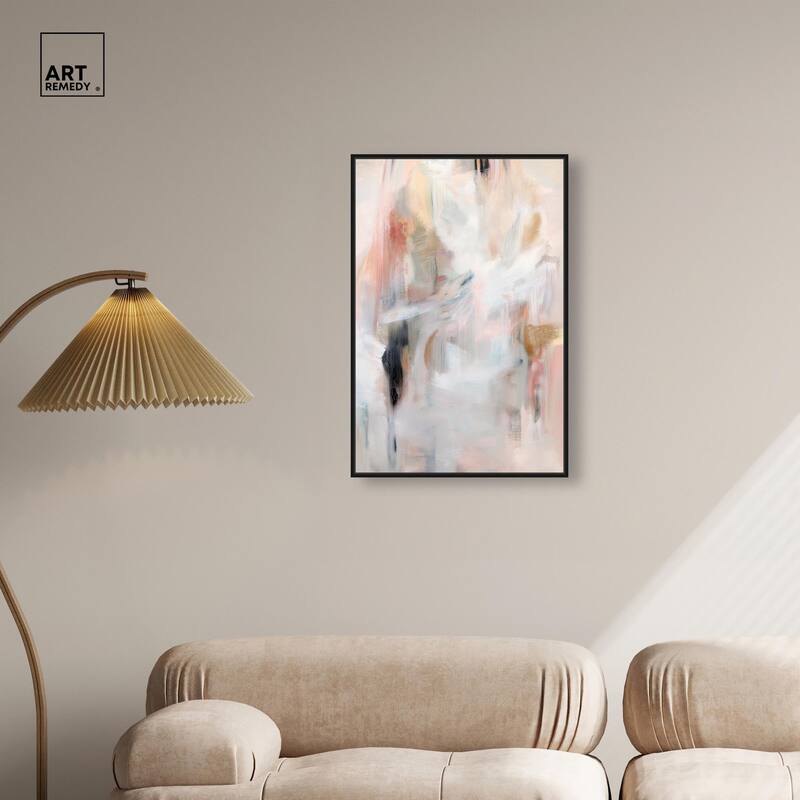 Drifting Colors II Canvas by Art Remedy