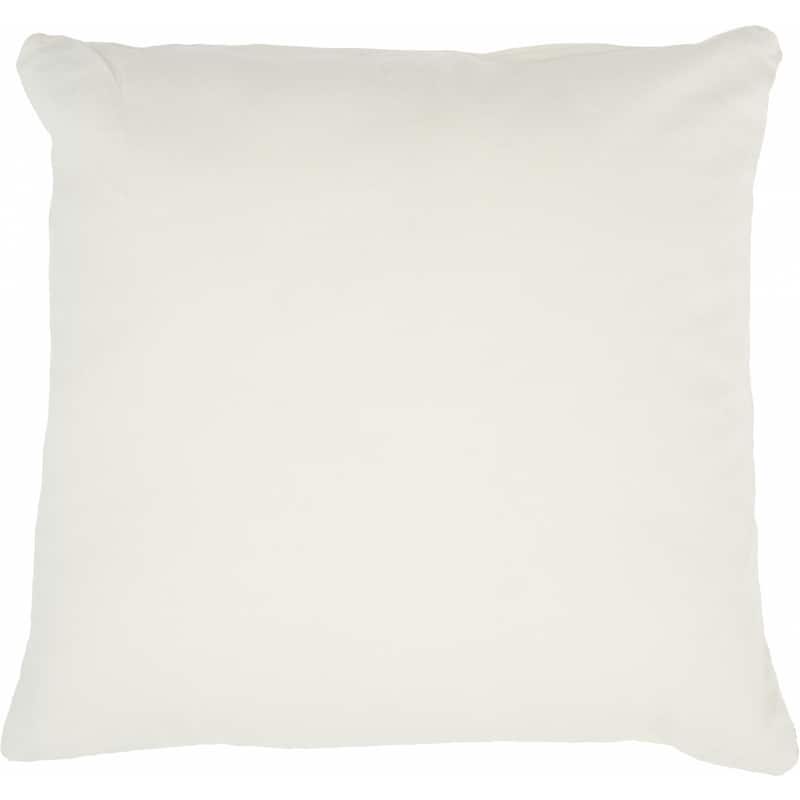 16" Pink Velvet Throw Pillow