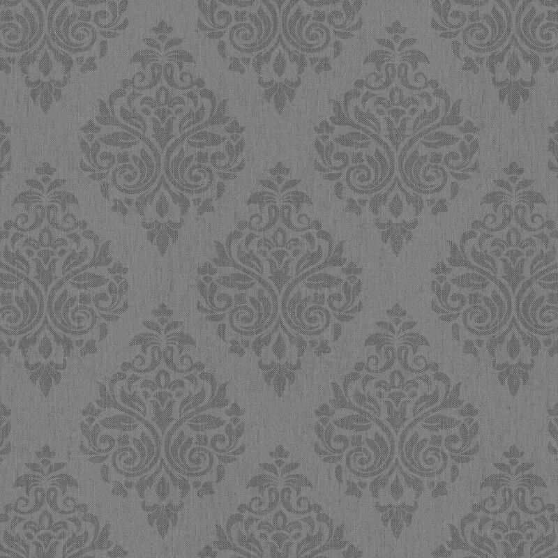 SUSSEXHOME Removable Wallpaper-Waterproof, Strippable, Light Resistance & Cleanable Wall Paper Roll-Wallpaper-Ottoman - DARK GRAY