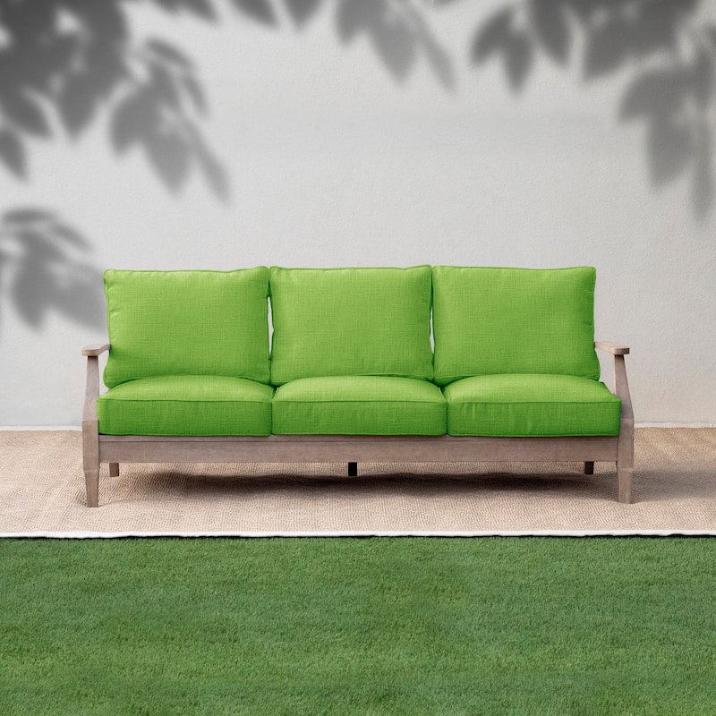 Sorra Home Indoor/Outdoor Deep Seating Sofa Cushion Set