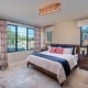 preview thumbnail 23 of 21, 4/5-Light Glam Distressed Copper Crystal Flush Mount Ceiling Light