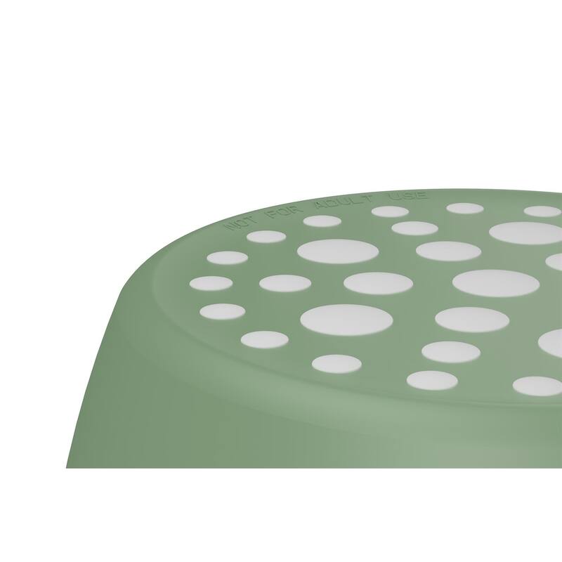 Anmytek Kids One-Step Step Stool 2 Pack Small Children's Step Stool - Green