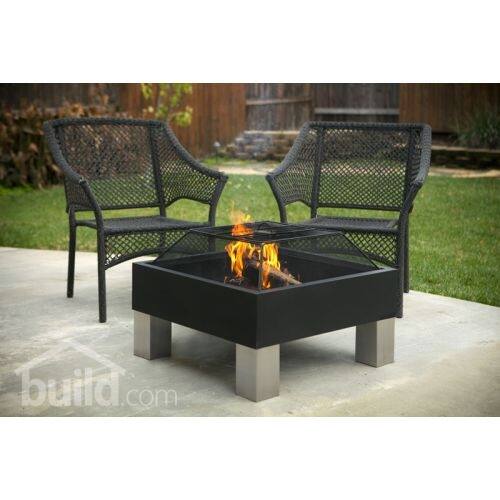 Shop Fire Sense 60454 Hotspot Square Fire Pit Free Shipping