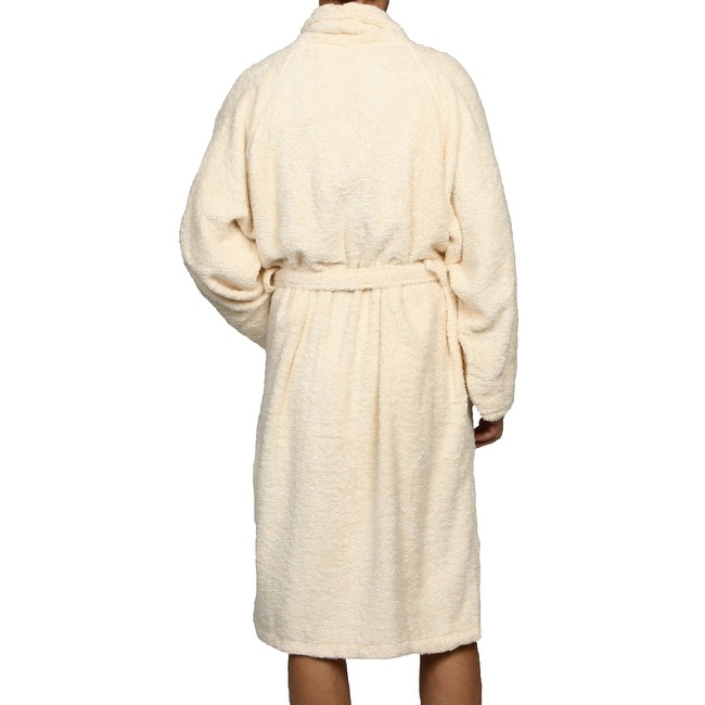 100% Cotton Soft Terry Adult Unisex Lightweight Bathrobe by Superior