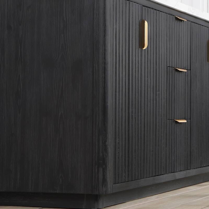 Cadiz Bath Vanity with Composite Stone Top and Mirror